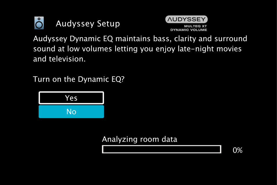 GUI AudysseySetup12a MultEQ XT